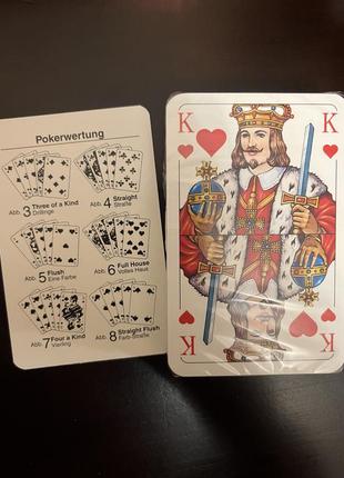 Карты для покера немецкие новые2 фото