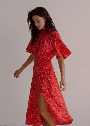 Платье тиана season красного цвета