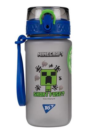 Бутылка для воды yes minecraft 500 мл