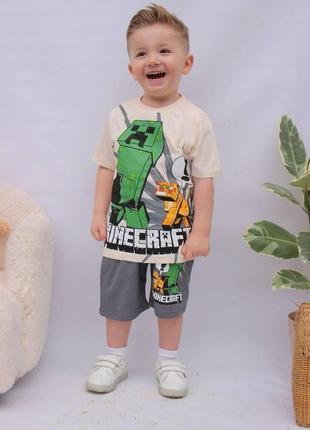 Детский спортивный костюм на мальчика mainecraft производство турция.  опт и розница детская летняя одежда.