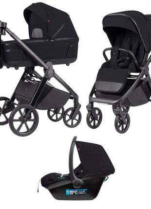 Коляска універсальна carrello omega crl-6545 (3in1) cosmo black /1/