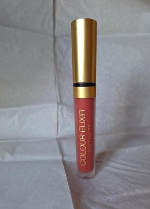 Помада max factor color elixir soft matte lipstick 015