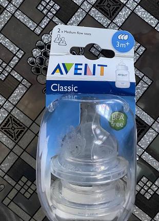 Соска philips avent 3+ нова