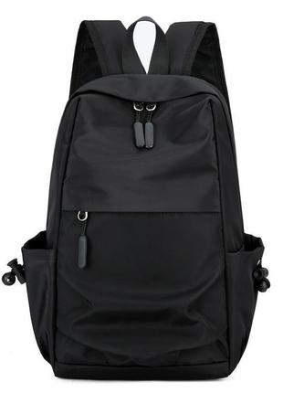 Рюкзак черный 24*35см унисекс