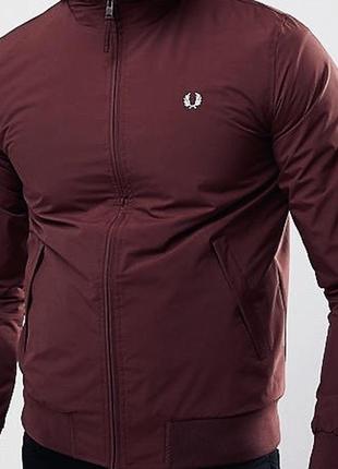 Fred perry mahogany harrington куртка мужская ветровка оригинал.