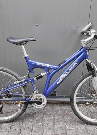 Велосипед  mc kenzsie 26" голубойv-br б/у (26-blue-140524)
