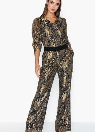 Брендові ошатні мереживні штани co couture італія етикетка