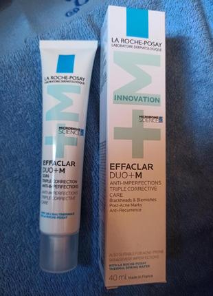 Крем для лица la roche-posay effaclar duo +m