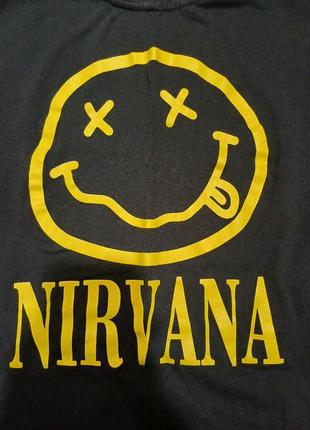 Футболка nirvana💜