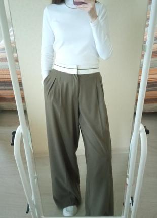 Модні брюки палаццо з резинкою від bershka7 фото