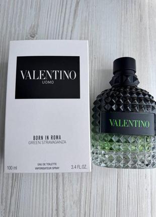 Новинка. туалетна вода для чоловіків valentino
born in roma uomo green stravaganza. 100 ml. тестер.5 фото
