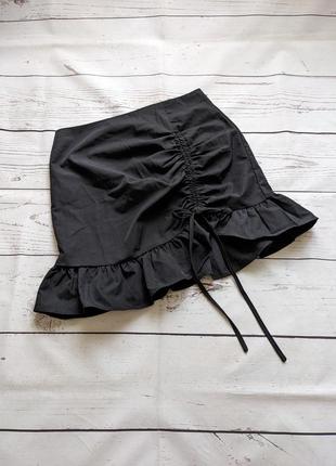 Чорна спідниця, юбка від shein