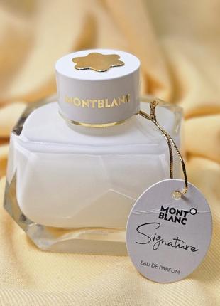 Montblanc signature