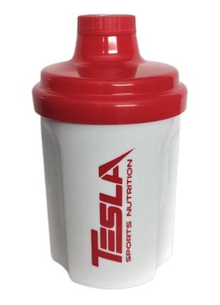 Shaker white-red - 300ml