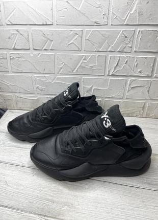 Кроссовки adidas y-3 kaiwa triple black4 фото