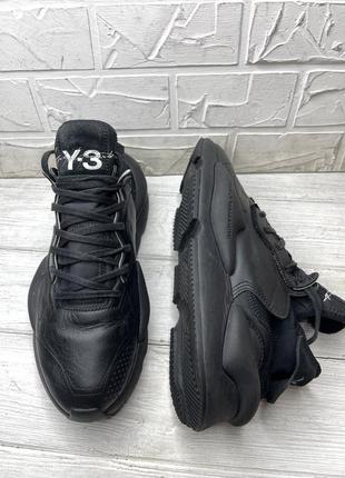 Кроссовки adidas y-3 kaiwa triple black5 фото