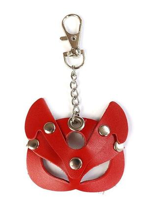 Брелок на карабіні для ключів art of sex kitty, червоного кольору