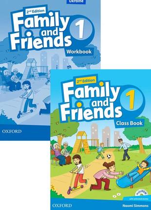 Family and friends 1 second edition student`s book + workbook