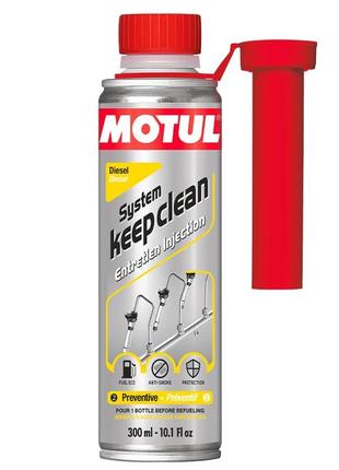 Присадка к дизельному топливу motul system keep clean diesel 300 мл - (107815)