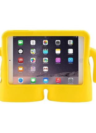 Дитячий чохол для ipad mini 5 чоловічок із ручками yellow