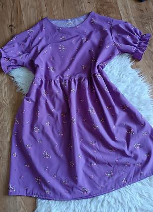 Сукня 48-50 р, реальний колір на другому фото, крива стрічка пошиття