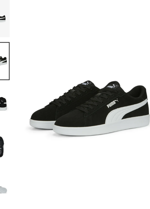 Кросівки puma smash sd unisex , оригінал,  розмір 40 (25.5см)8 фото