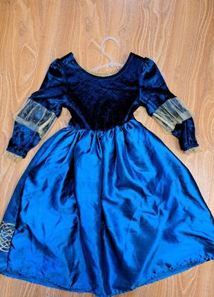 Карновальное платье мерида на 3-5лет4 фото