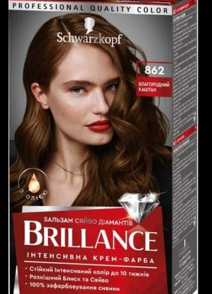 Schwarzkopf brillance интенсивная крем-краска для волос