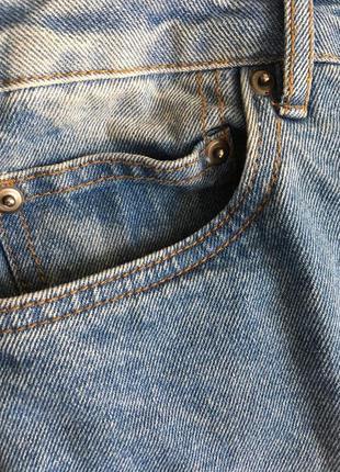 Голубые джинсы скини denim co6 фото