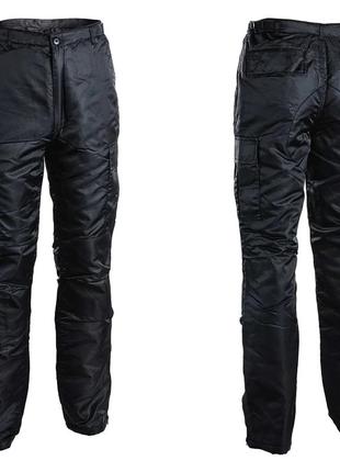 Штани зимові mil-tec us ma1 thermal pants чорна