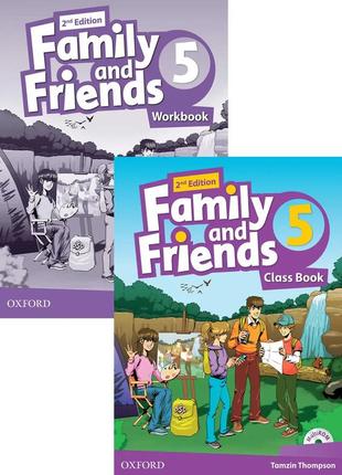 Family and friends 5 2nd student's book+workbook