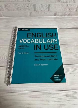 English vocabulary in use pre-intermediate and intermediate