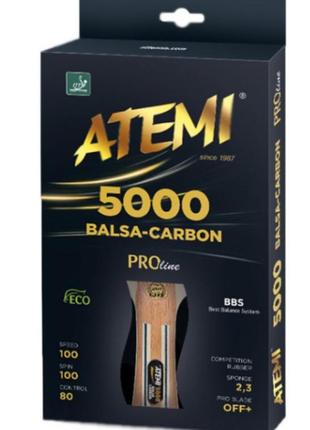 Ракетка для настільного тенісу atemi pro 5000