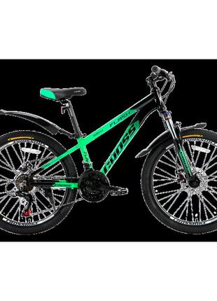 Cross велосипед cross flash 2024 24" 12" зеленый-черный