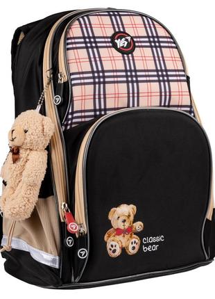 Рюкзак шкільний напівкаркасний yes classic bear s-100