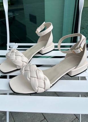 Босоніжки косичка з закритим задником❗️