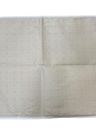 Набор для ковровой вышивки коврик котенок с зелеными ниткам (основа-канва, нитки, крючок для ковровой вышивки)5 фото