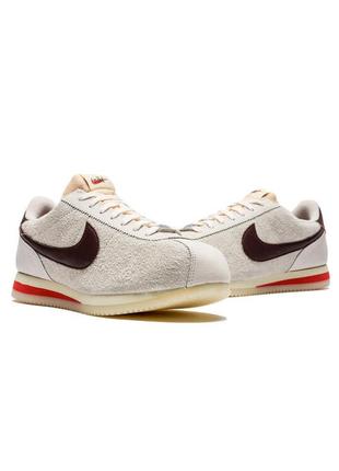 Кроссовки оригинал nike cortez 23' light arewood brown beige