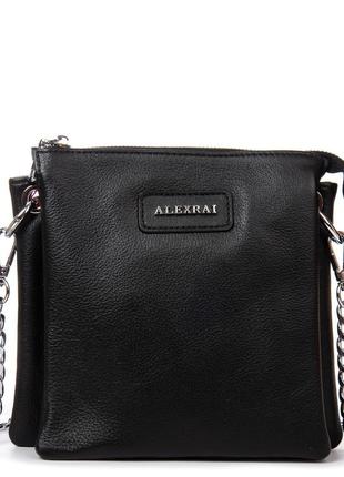 Podium сумка женская классическая кожа alex rai 97006 black