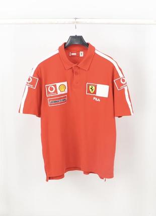 Чоловіча polo футболка fila ferrari