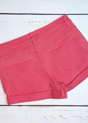 1+1=3 фірмові ніжно-рожеві джинсові короткі шорти onfire, розмір 46 — 483 фото