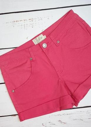 1+1=3 фірмові ніжно-рожеві джинсові короткі шорти onfire, розмір 46 — 482 фото