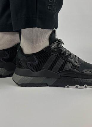 Оригинальные adidas nite jogger black