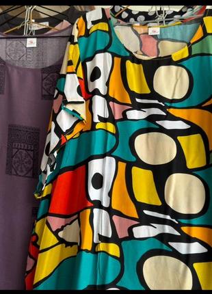 Платье/туники штапель больших размеров до 62 размера