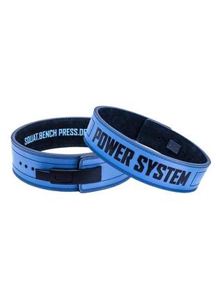 Пояс для важкої атлетики power system ps-3810 full power blue l