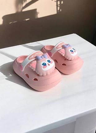 Дівчачі сабо з котиком, крокси 2