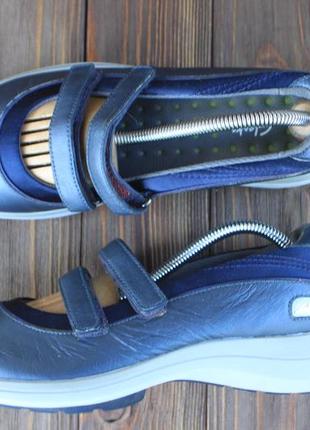Кроссовки сандалии clarks кожа англия 39р босоножки2 фото