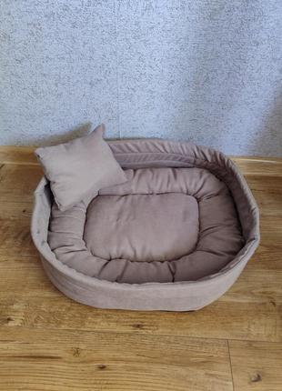 Лежак 50×40 см лежак лежанка лежачок для собак котів ручна робота2 фото