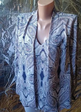 Шикарна блузка жіноча блуза 8/s2 фото