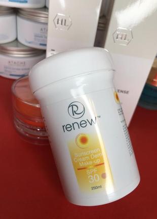 Sunscreen cream spf-30 demi make-up renew 🟡тональный крем spf 30